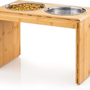 Comedero elevado Pawfect Pets 12" para perros y mascotas