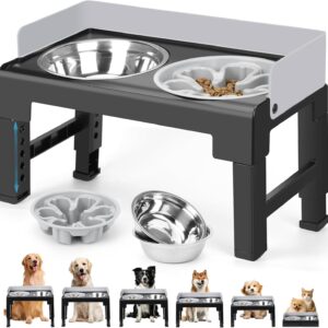 Comedero elevado Zivacate para perros 6 alturas ajustables
