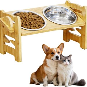 Comedero elevado para perros y gatos GOMETY