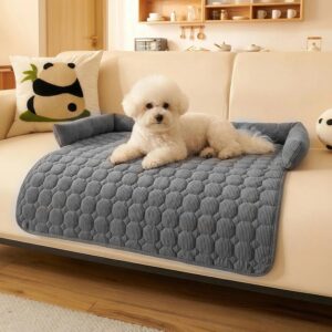 Cama para mascotas MCTNCT 75x75 cm gris oscuro
