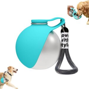 Botella agua perro viajes 285 ml acero inoxidable KLINNA