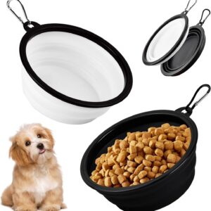 2 Cuencos Plegables para Mascotas Anseom - 650 ml