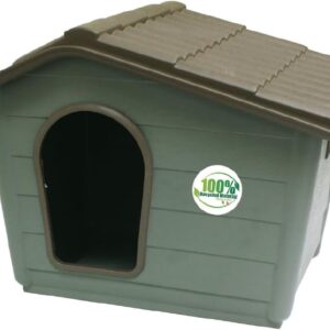 CROCI Villa - Caseta para perros y gatos, resistente y fácil de limpiar