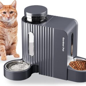 Gardner Pet Dispensador 2 en 1 para Gatos y Perros