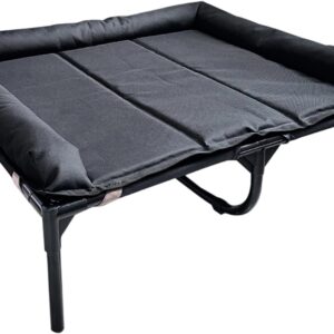 Cama elevada para mascotas resistente y portátil