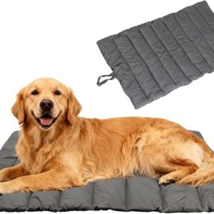RANJIMA Colchoneta para Perros Impermeable y Lavable, Gris