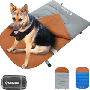 KingCamp Saco de Dormir para Perro 110x70 cm Gris