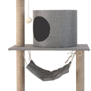 Árbol de juegos para gatos compacto Lijiaxiuyc-101