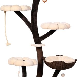Rascador Le Fleuron – Árbol de gato 145 cm, diseño elegante y funcional