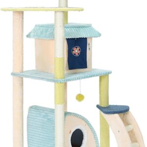 Árbol escalada para gatos Marco, 133 cm, multicolor