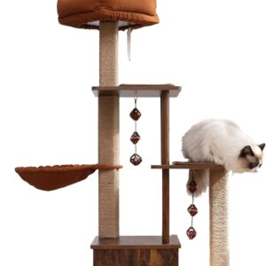 FUKUMARU Árbol Rascador 4 en 1 Grande (135 cm)