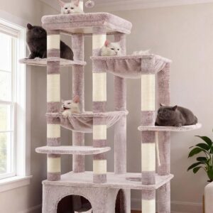 Heybly Árbol para gatos 180 cm con rascador - Extra estable