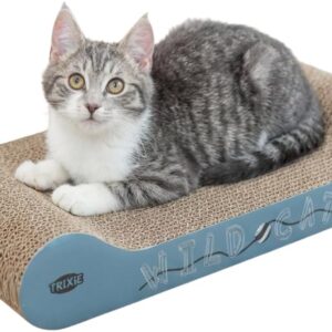 Rascador Trixie Wild Cat rojo, 41x24x7 cm