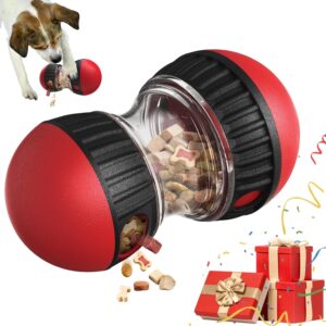 Juguete interactivo Dufuso para perros, indestructible y dispensador de comida