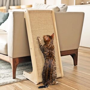 Rascador gatos PETKARAY 68 cm sisal + juguetes