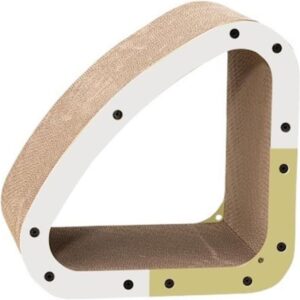 Rascador para gatos resistente con juguete integrado
