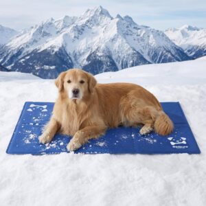 Alfombrilla refrigerante extragrande para perros 120x75 cm