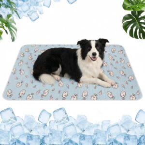 Qoosea Alfombra Refrescante para Mascotas 50x70 cm