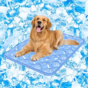 Rywell Alfombra Refrescante 80x110cm Azul para Perros