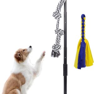 Poles Tethers - Juguete de resorte para perros resistente
