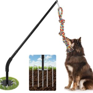 Tether Tug - Juguete interactivo para perros al aire libre