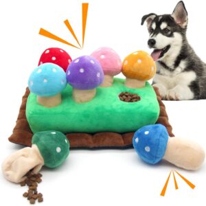Hide and Seek de Lepawit: Rompecabezas para perros con 7 hongos