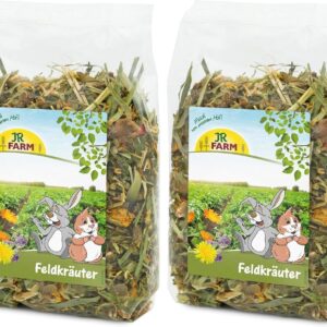 JR Farm Hierbas de Campo 200 g x2 - Alimentación natural para roedores