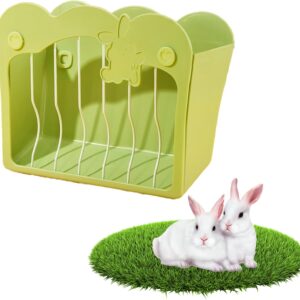 Comedero extraíble para conejos, cobayas y chinchillas