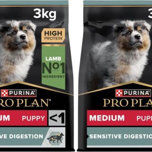 Pro Plan Cachorro Digestión Sensible Cordero 3 kg x2