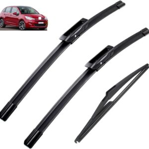 Juego 3 escobillas limpiaparabrisas Citroen C3 MK2 (2009-2016)