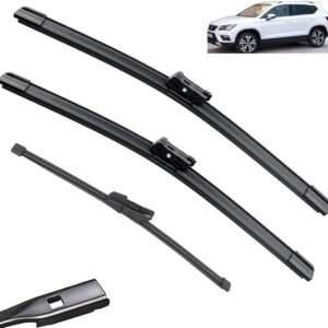 Juego escobillas Seat Ateca 2016-2023 (26"+18"+11") - Autopixl