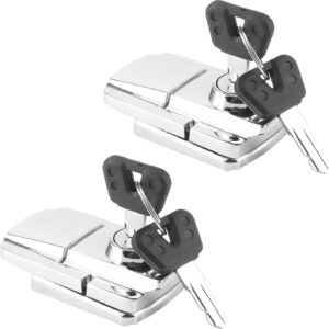 Cerradura maletero moto 2 pcs antirrobo hierro calidad