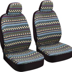 Fundas asientos delanteros coche SOBONITO multicolor