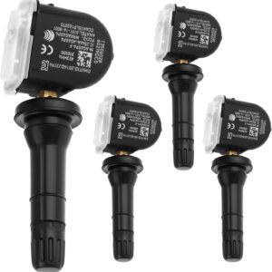 QWORK® Juego 4 sensores presión neumáticos RDKS 13506028 para Opel