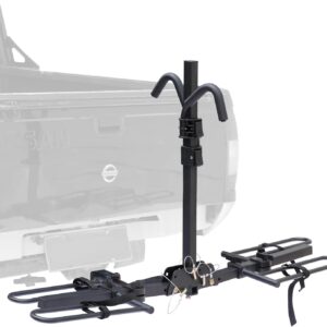 Soporte para 2 bicis Young - Plataforma plegable 80 lbs