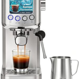 XIXUBX Máquina espresso 20 bares con espumador
