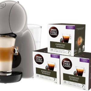 KRUPS Piccolo XS Taupe, cafetera Dolce Gusto® ultracompacta