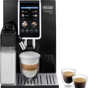 De'Longhi Dinamica Plus ECAM382.70.B: Máquina de café automática con 18 recetas