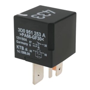 Relé de potencia Teron 5 pines 3D0951253A 12V 50A