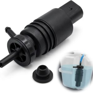 Bomba limpiaparabrisas negro 12V Zutflap - Fácil instalación
