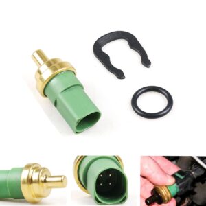 Sensor temperatura refrigerante verde 4 pines para Audi A2 A3 A4 A6 TT