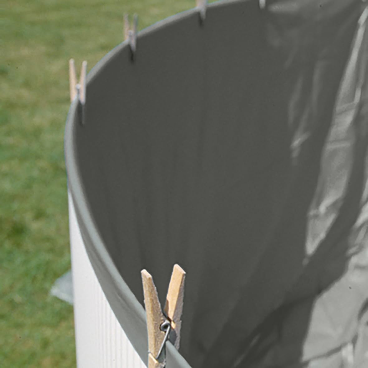 Gre SP5550GF Liner gris 550x120 cm, sistema Overlap