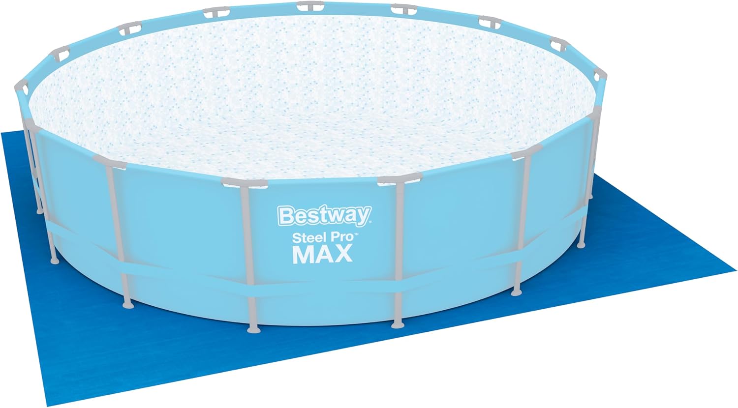 Tapiz protector Bestway 488x488 cm para piscinas desmontables