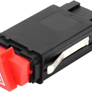 Akozon Luz emergencia A3 1996-2003 Interruptor peligro negro/rojo
