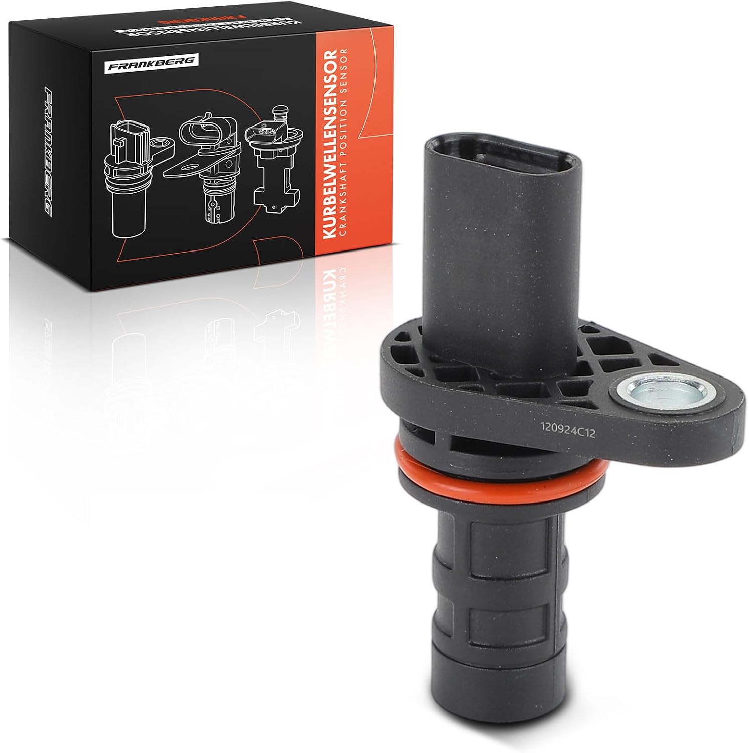 Sensor de cigüeñal Frankberg 06H906433C - Compatible con múltiples modelos VW, Audi, SEAT y Škoda