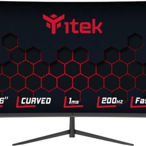 Itek Monitor Gaming GGC 23.6" Curvo 200Hz FHD VA