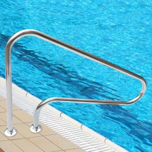 Pasamanos piscina acero inoxidable 304, 250 kg, montaje fácil