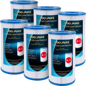 Filtros de Repuesto Poolpure A/C para Bombas Intex