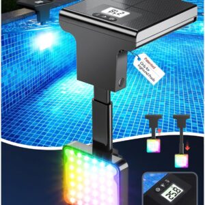 DeeprBlu 2 en 1 Luz Solar + Termómetro para piscinas