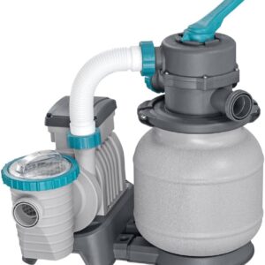 Filtro de arena Bestway para piscina sobre el suelo